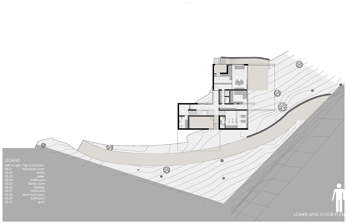 Planos de Casa Narigua de p + 0 Arquitectura