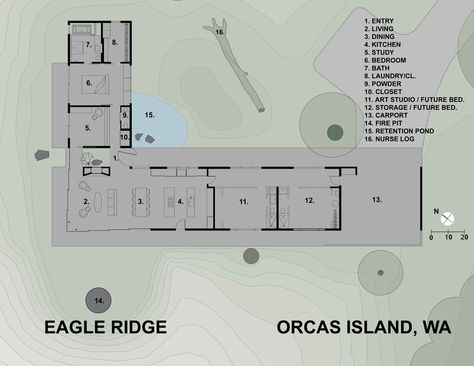 Eagle Ridge Residence de Gary Gladwish Architecture